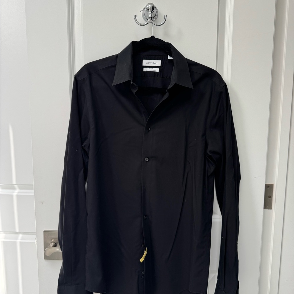 Calvin Klein Black Dress Shirt